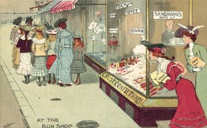 À la boutique de brioches - Albert Jnr. Ludovici